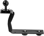 GUYOS Aluminum Alloy Diving Tray Handle Underwater Camera Mount Rig Photography Plate Bracket with Ball for DSLR SLR Digital Camera
