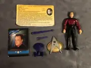 1993 Star Trek The Next Generation "Q" Action Figure With Card