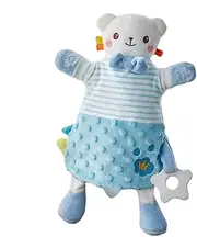 Toddler Soother Lovey | Sleeping Soother Cartoon Lovey for Playing,Soothing Security Blanket Boys Girls Snuggle Toy Huggable for Bedroom, Living Room