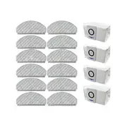 Vacuum Cleaner Mop Pad Dust Bag Replacement Accessory For Deebot T10/t10 Plus Robot Vacuum Cleaner