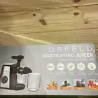 Cold Press Juicer, ORFELD Slow Masticating Juicer Extractor Easy to Clean, Rever