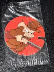Looney Tunes Techno Tazo 139 Sealed new in packet unopened 1995 chip bag 1996