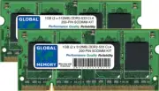 1GB (2 x 512MB) DDR2 533MHz PC2-4200 200-PIN SODIMM MEMORY RAM KIT FOR LAPTOPS