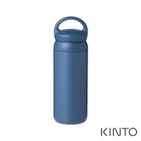 在飛比找PChome24h購物優惠-日本KINTO 提式輕巧保溫瓶 500ml-深藍