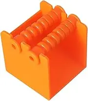 JISADER Sunflower Seed Sheller Tool for Easy Peeling at Home and on The Go, Orange
