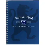 Oxford A4 Lecture Book 120 Page with Scribzee App Navy