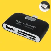 2pcs Type C card reader USB hub OTG digital product SD / TF combo multi in one