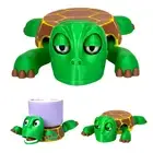 New 3d Printing Turtle Coasters Creative Quirky Toys Turtle Base Decorative _vf