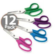 5" Scissors; Assorted Colors; 12PK (94171)
