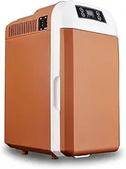 Car Refrigerator, 8 Liter Capacity Portable Refrigerator Electric Cooler Personal Thermoelectric Cooler/Warmer with 12V DC & 220V AC for Travel, Camping, Car, Home,A