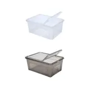 Reptile Feeding Box Animal Habitat Cage with Small Vents Terrarium Breeding Tank