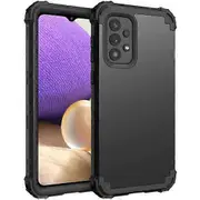 For Samsung Galaxy A73 5G PC + Silicone Phone Case