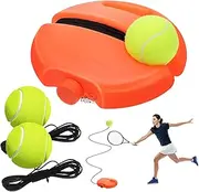 MUSISALY Tennis Self Training Tool Portable Rebound Trainer Base Elastic Cord for Practice