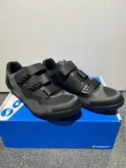 GIANT FLUX MEN’S MTB CLIPLESS 2 bolt SHOES, BLACK, EU 46 US 13