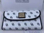 Dooney & Bourke Gretta Continental Clutch Wallet White Color