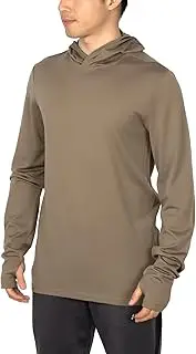 [Sheep Run] Merino Wool Hoodie Shirt Light-Weight Base Layer Wicking Breathable Hiking Running Sweatshirt