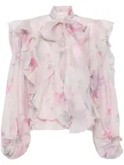 [ZIMMERMANN] Crush blouse 3 Pink