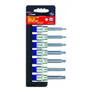 PK Tools 1/2" dr Ribe Bit Socket 7pc Set