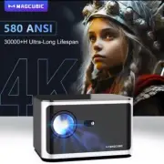 4K Home Cinema Projector TV 11.0 Smart Voice Control Projector 5.0 Bluetooth