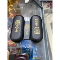 在飛比找蝦皮購物優惠-特A級黑檀木印章6分方/圓(含刻工,附實木木盒）質感細緻~~