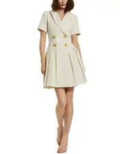 Mac Duggal Tweed Blazer Mini Dress