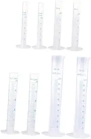 SOLUSTRE 1 Set Plastic Measuring Cylinder Measuring Cup for Farm Measuring Container Farm Measuring Tool Measuring Cup with Scale Graduated Cylinder Container Garden Supplies re-usable