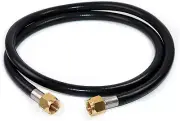 5ft Propane Adapter Hose Extension with 3/8" Female Flare on Both Ends
