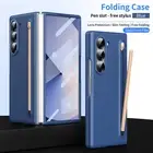 For Samsung Galaxy Z Fold 6/5/4/3 Shockproof Case with S Pen & Screen Protector
