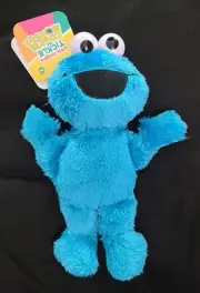 NEW: Sesame Street Little Laughs Tickle Me Cookie Monster: Talks 10" Plush: 12+M