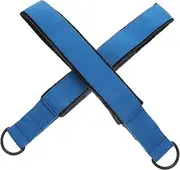 BESPORTBLE 2pcs Yoga Stretch Bands for Indoor Fitness Durable Straps for Various Stretching Exercises Compatible Equipment for Workouts