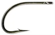 [Mustad] UltraPoint O'Shaughnessy Live Bait 3 Extra Short Hook with in-Line Point (Pack of 25), Black Nickel
