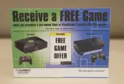Vintage EB Games Free Game Offer Promo 6" X 4.5" Xbox & PS2