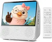 WOOPKE Portable DVD Player,7 Inch HD 1024 * 600 Digital Screen, 4000 mAh Rechargeable, Hi-Fi Stereo Sound, Remote Control,