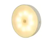 M73 2PCS Intelligent Human Body Infrared Sensor Night Light Wireless LED Rechargeable Magnetic Bedside Bedroom Desk Lamp
