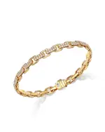 Bloomingdale's Fine Collection Diamond Pave Link Bracelet in 14K Yellow Gold, 1.93 tcw