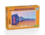 Funbox 1000 Piece Jigsaw Puzzle - Brighton Beach Boxes, Melbourne, Australia