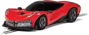 [Scalextric] Rasio C20 Slot Race Car, Red