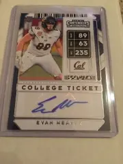 Evan Weaver-"AUTO"-2020 Panini Contenders