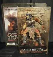 Attila the Hun NIB/RARE McFarlane Monsters NECA Faces of Madness 2004