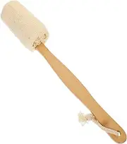 Natural Loofah Body Scrub Brush Shower Back Scrubber Bath Brush Long Handle for Exfoliating Brush