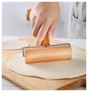 Wooden Rolling Pin Dough Roller Pastry Maker