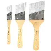 Royal & Langnickel Angular Brush Set 3 Pieces White