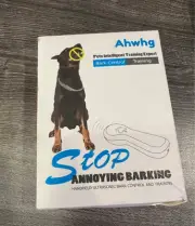 Anti Barking Device Dog Ultrasonic Deterrent Blue Up To 16 Ft Effective Training