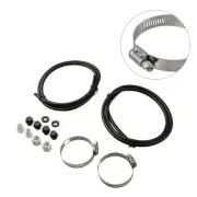 Offline Tubing Pack Chlorinator Accessories Fittings Washers Clamps 4ft Pipe