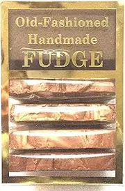 Pride Of India Old Fashioned Handmade Smooth Creamy Fudge Chocolate Fudge Assortment Box (1 Pound)