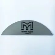 4pcs Replacement Martin Audio 138mm Speaker logo Badge Small Aftermarket