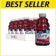 Refreshing Unsweetened Cherry Juice, 32 Fl Oz Bottles - Bold Flavor & Nutrition