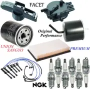 Tune Up Kit Filters Cap Wire Spark Plugs For MAZDA MX-6 V6 2.5L 1995 (for: Mazda)