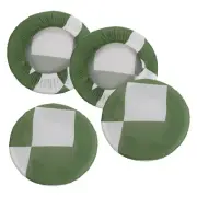 9.5" Bar Stool Cover 4 Pack Stool Cover 12"-18" Chair Green White