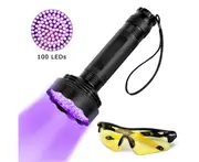 Portable High Bright LED Flashlight USB Rechargeable Torch Light with Magnet for Camping Orange